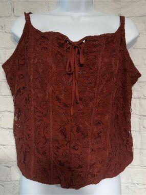 Torrid Lace Corset Crop Top 1X